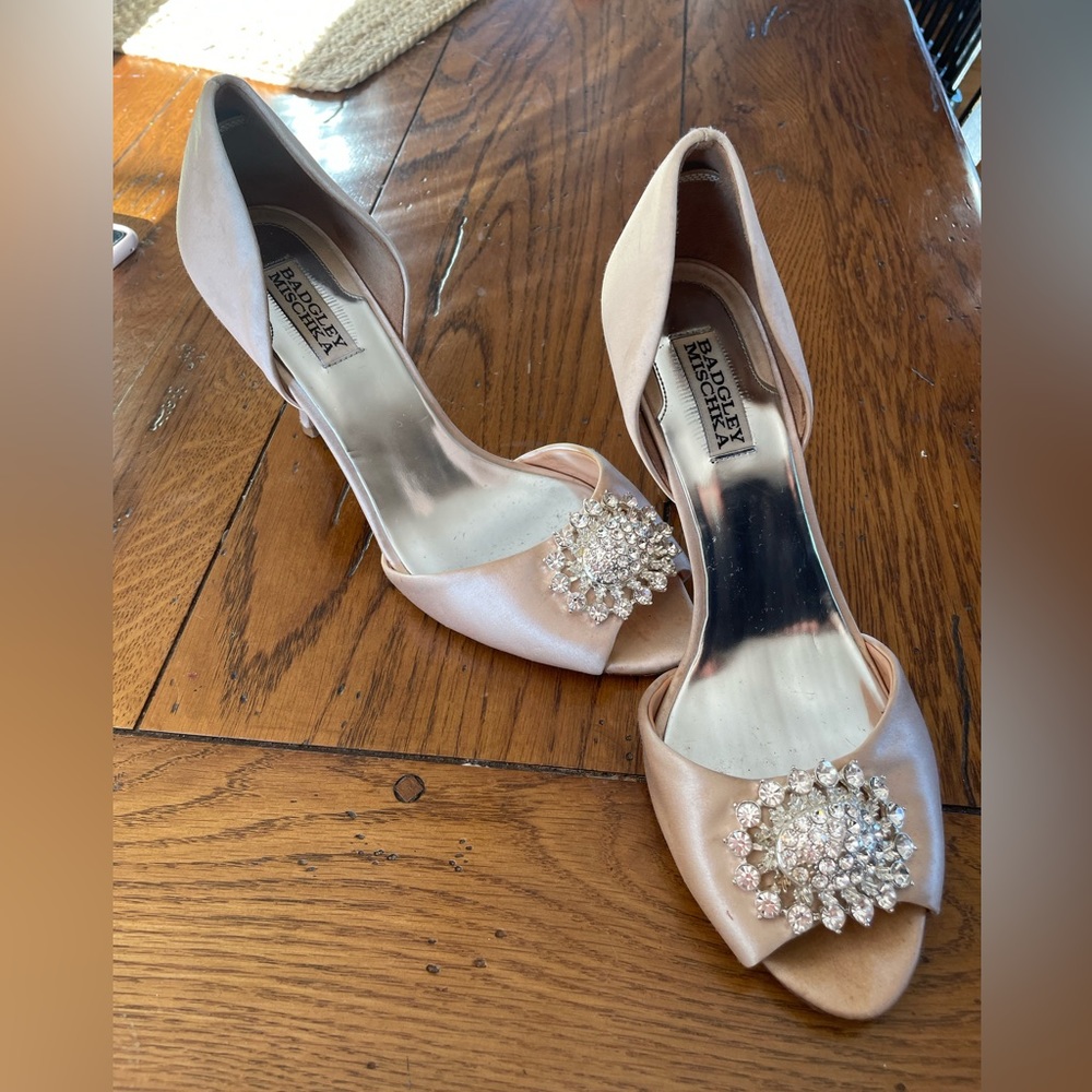 Badgley Mischka Wedding Shoes!